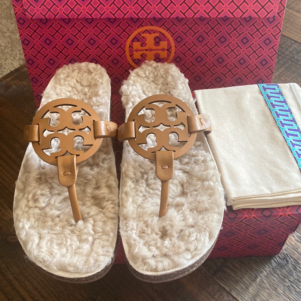 Tory Burch Miller Cloud Shearling